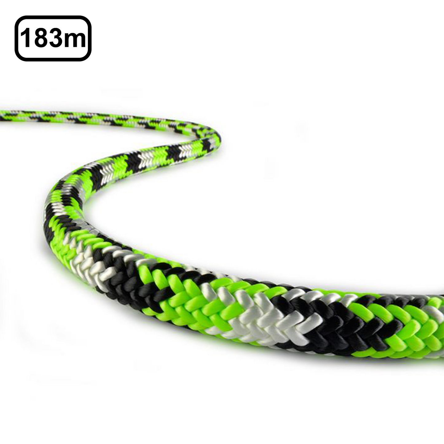 TEUFELBERGER Tachyon Green/Black/White 11.5mm, 7/16 inch