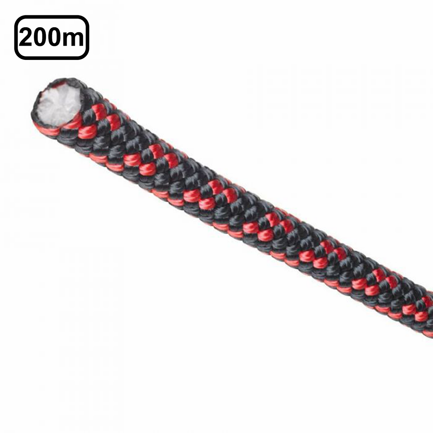 TEUFELBERGER Sirius Accessory Cord 8mm, 200m Black/Red 7363109