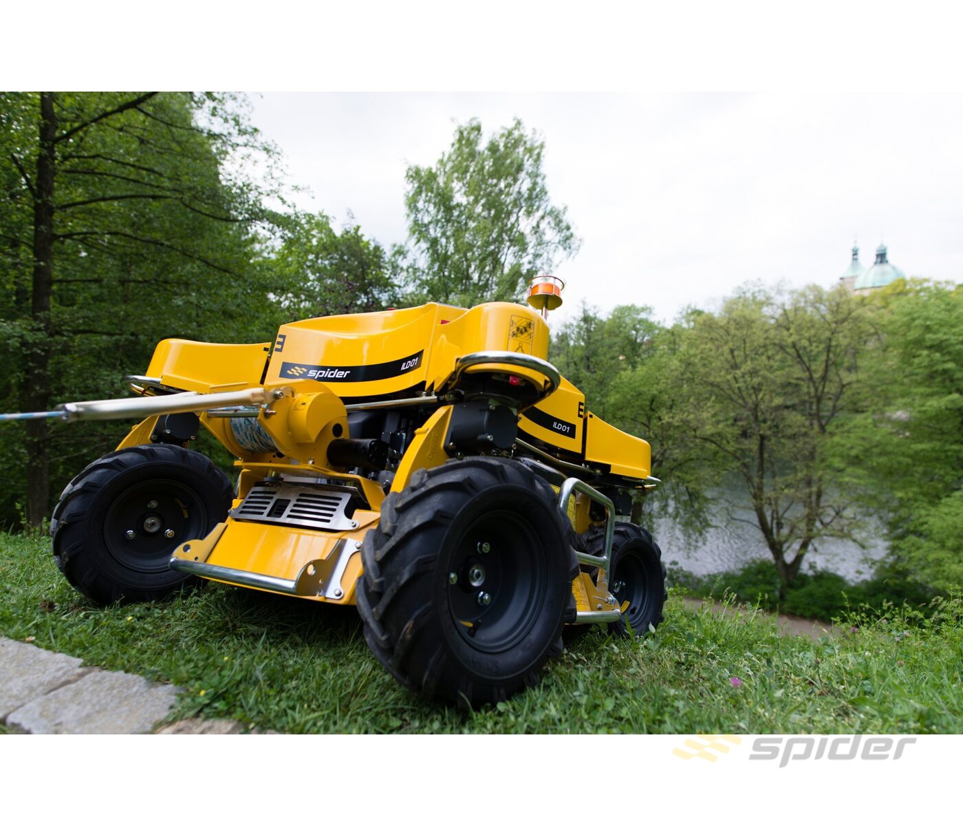 SPIDER ILD01 Remote Controlled Mower CLEARANCE