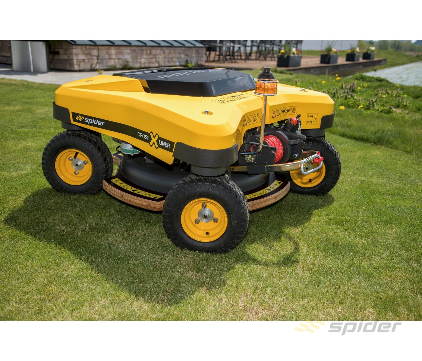 SPIDER Cross Liner Remote Controlled Mower (Ex-Demo)