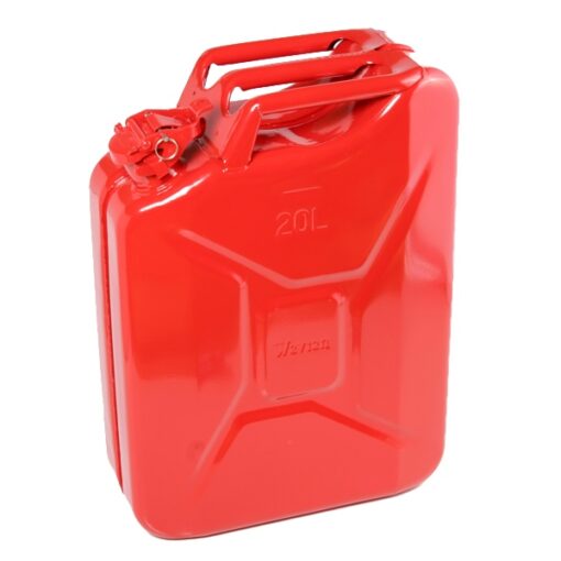 FPG 20 Litre Steel Jerry Cans (Black/Green/Red)