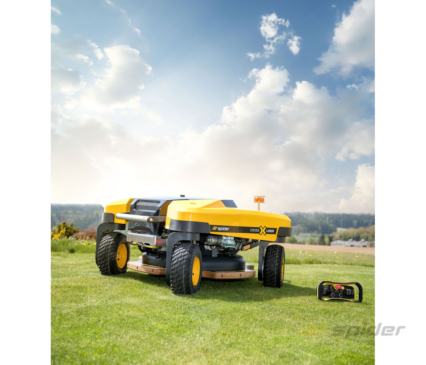 SPIDER E-Cross Liner Electric Remote Controlled Mower