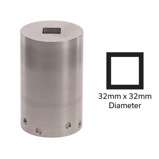 EASY PETROL POST DRIVER 32x32mm (1”) Square Adapter