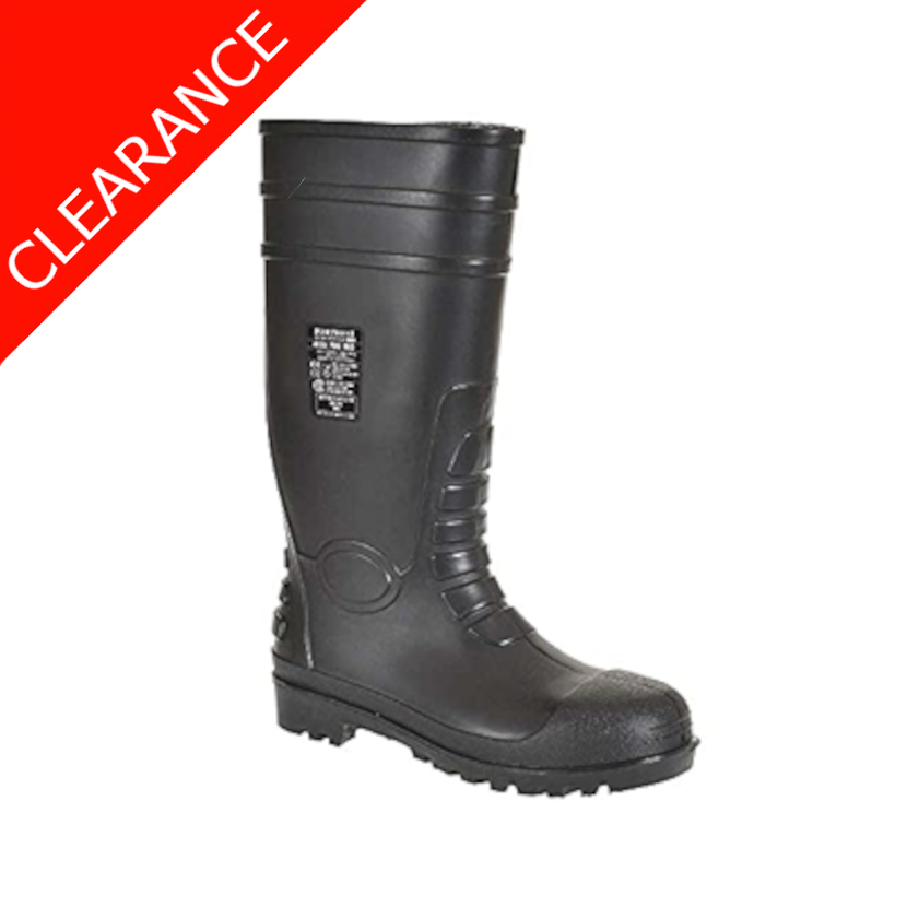 PORTWEST Total Safety Wellington Black FW95