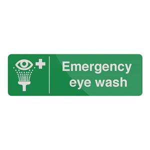 Fixman Emergency Eye Wash Station Sign