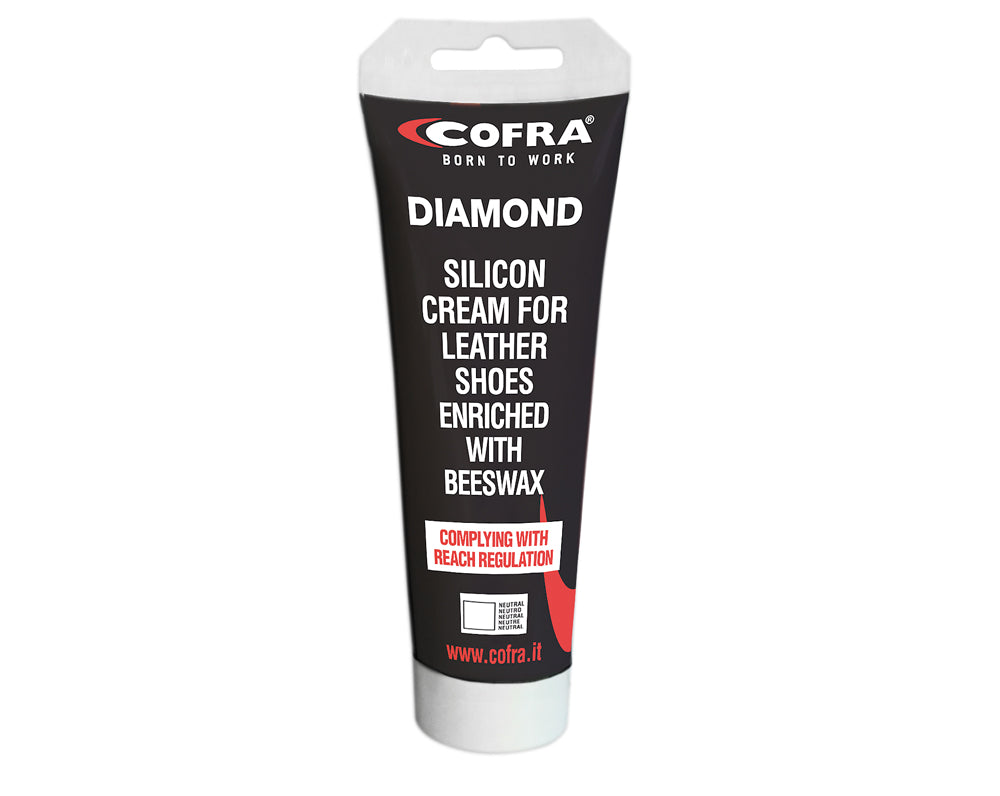 COFRA DIAMOND NEUTRAL Silicon Cream For Leather 100ml