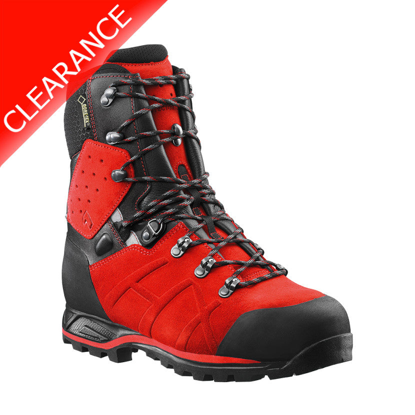 HAIX Protector Ultra Signal Red Chainsaw Boots EU 45-46