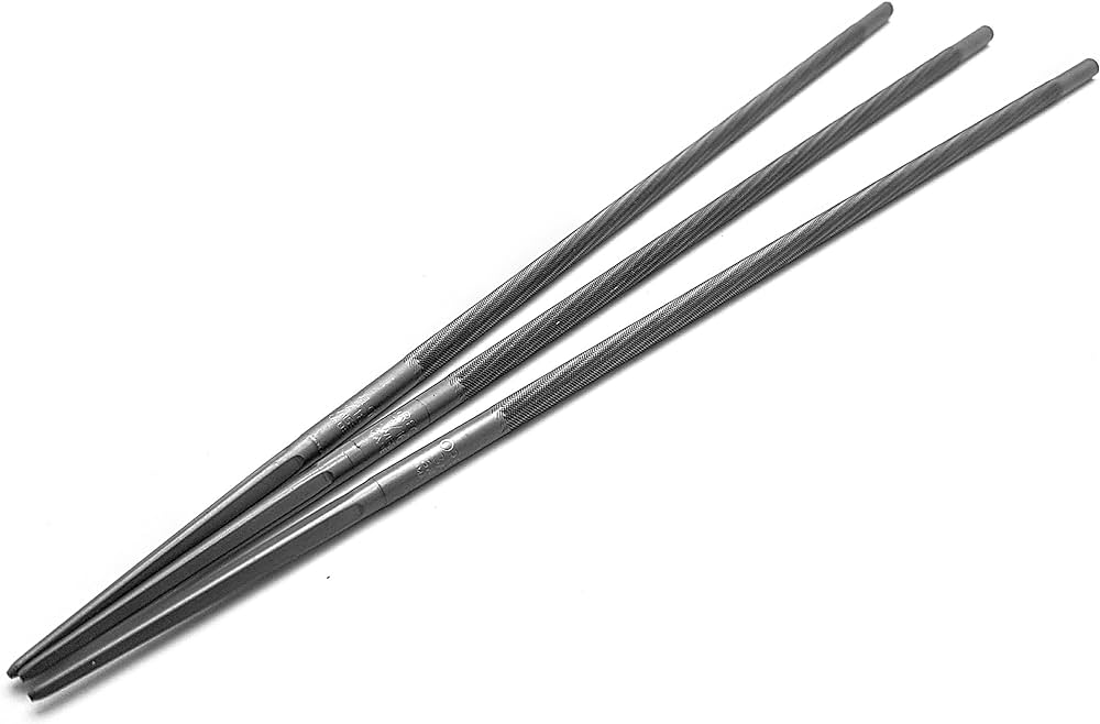 OREGON Round Files, 3/16 4x3 Pack 70503T