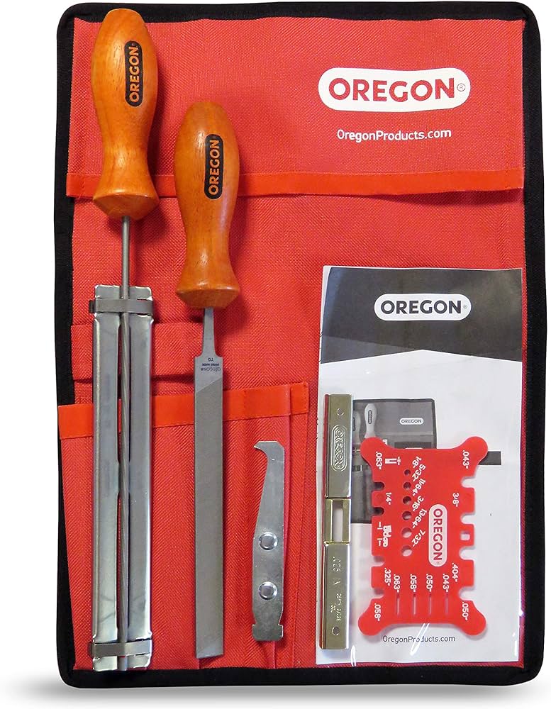 OREGON Sharpening Kit, 7/32in (Pouch) 558551