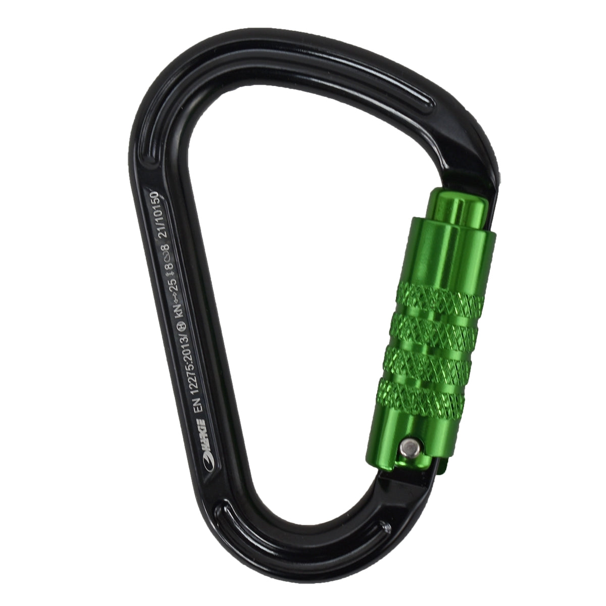 Harkie HMS Karabiner, 3 way locking, green gate H2411-GN