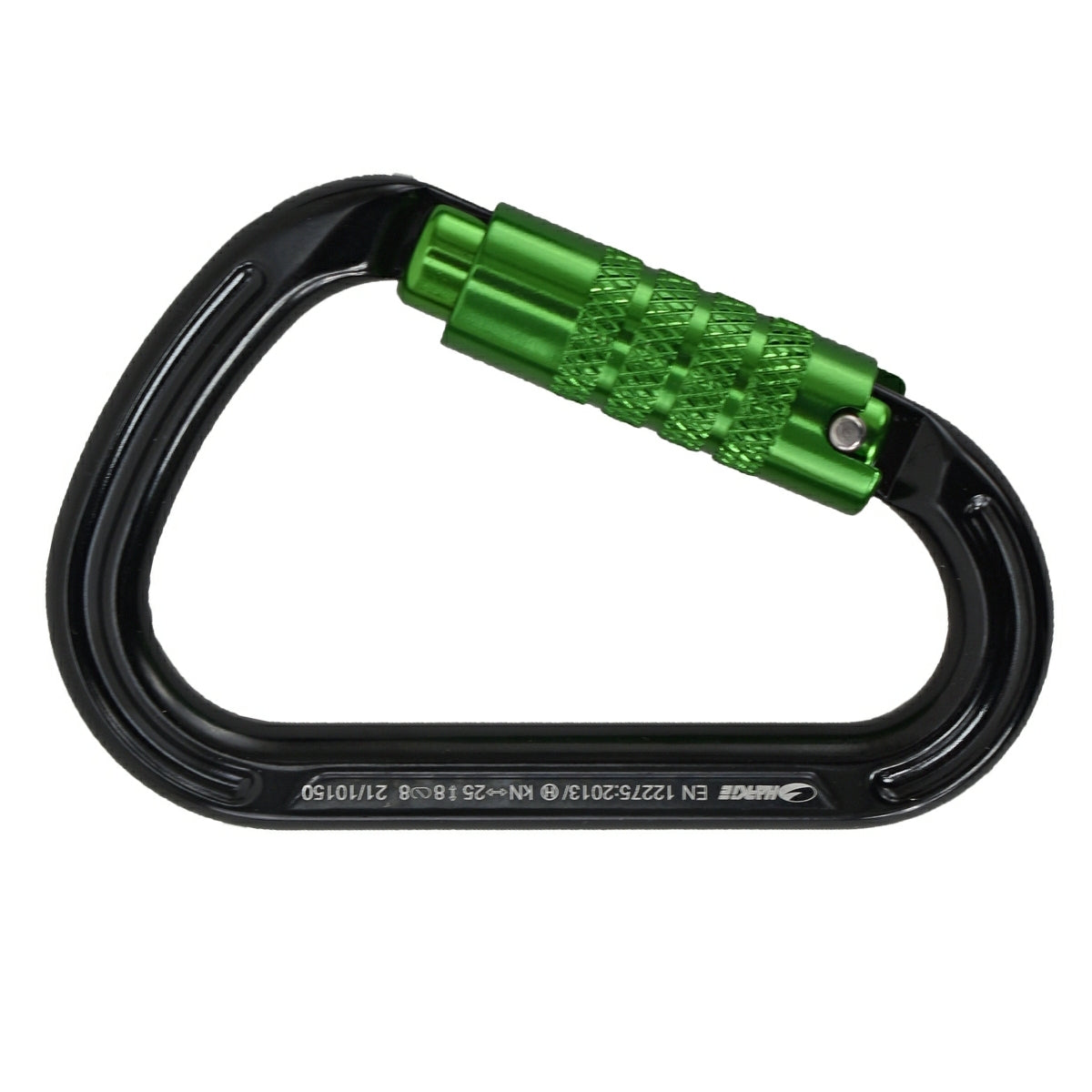 Harkie HMS Karabiner, 3 way locking, green gate H2411-GN