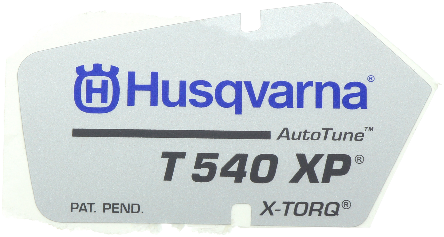 HUSQVARNA DECAL - 506941901 / 506 94 19-01