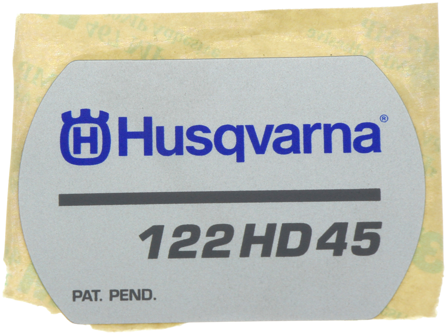 HUSQVARNA DECAL STARTER - 576120801 / 576 12 08-01