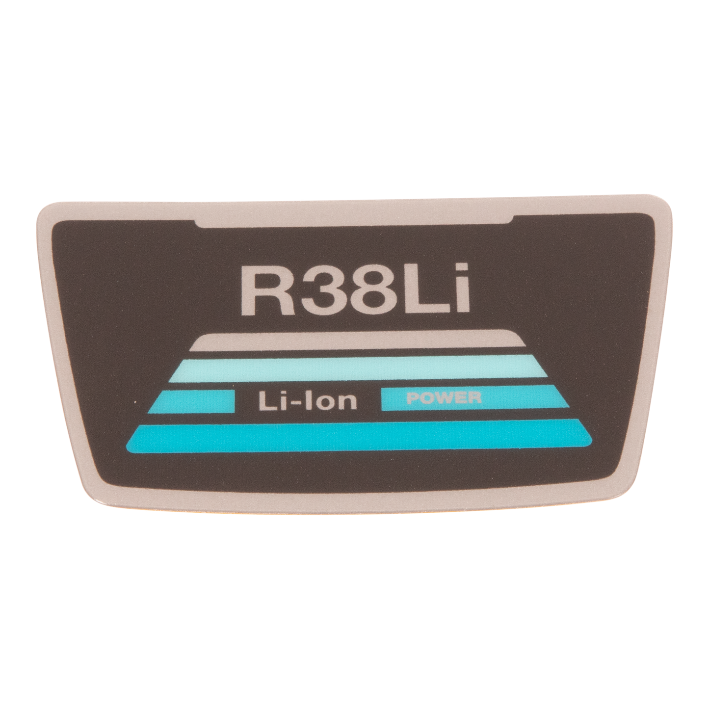 HUSQVARNA LABEL MODEL NAME R38LI - 587043503 / 587 04 35-03