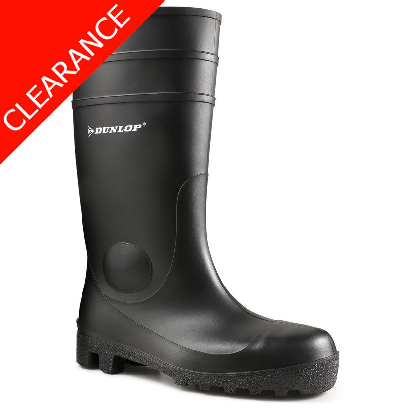 Dunlop 142PP Protomastor Wellington Boots Blk