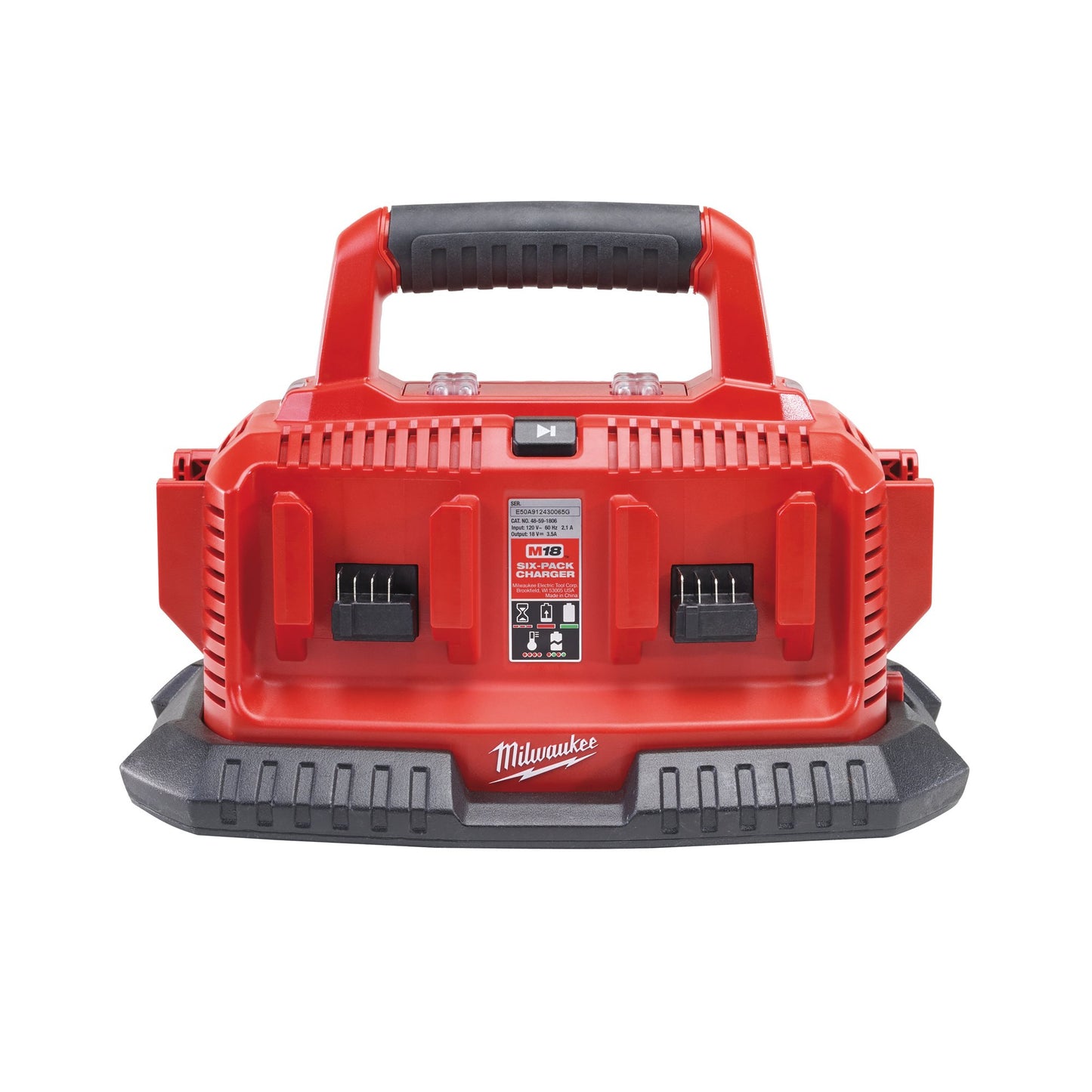 MILWAUKEE M1418C6 GB2 M18 M14 MULTIBAY CHARGER 240V