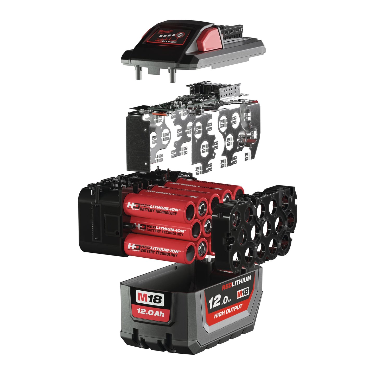 MILWAUKEE M18 HIGH OUTPUT 12.0AH BATTERY