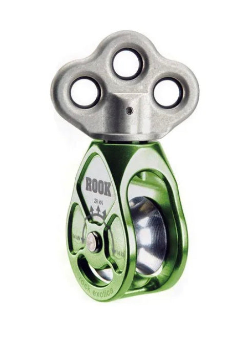 Notch Rook Triple Attachment Swivel Pulley