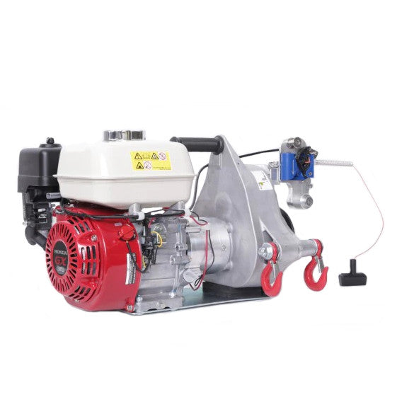 PORTABLE WINCH PCH2000 Petrol Pulling Winch (Honda GX-160 Engine) - Pull/Lift Version