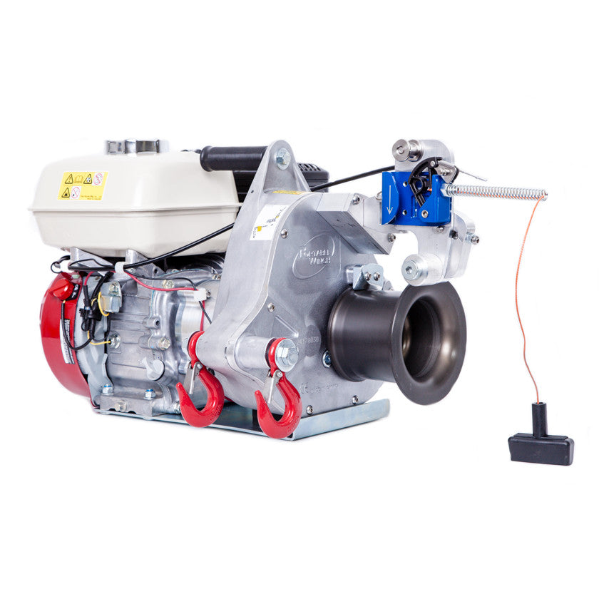 PORTABLE WINCH PCH2000 Petrol Pulling Winch (Honda GX-160 Engine) - Pull/Lift Version
