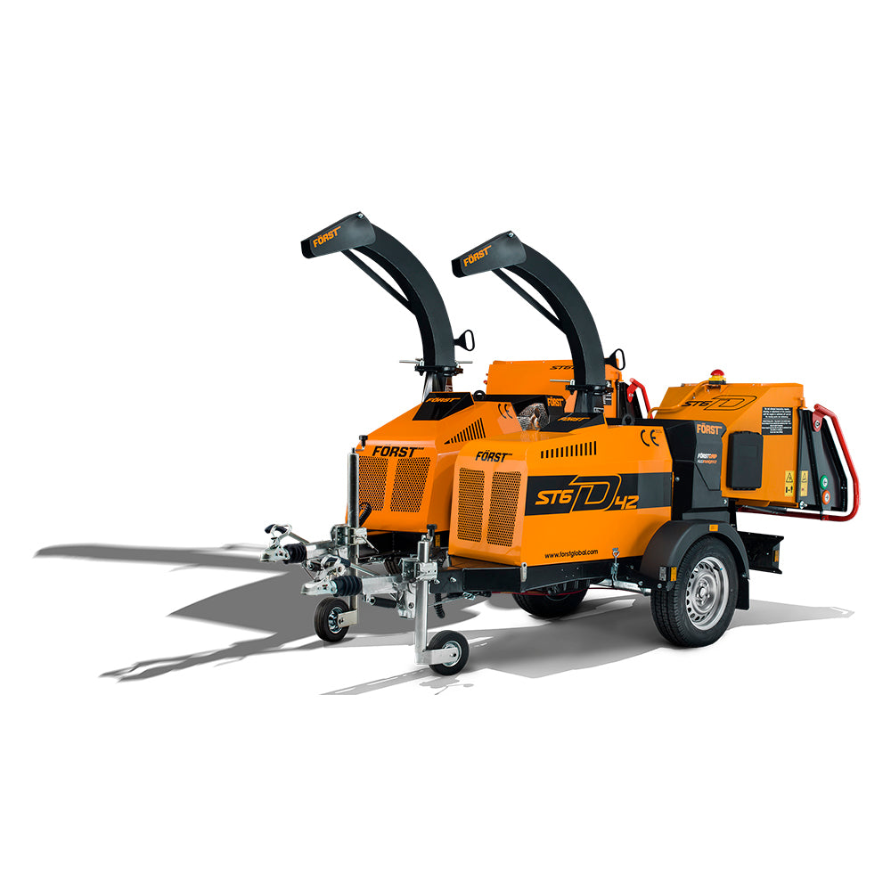 FORST ST6D24 Wheeled Woodchipper