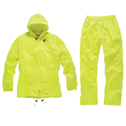 Scruffs Waterproof Suit Yellow (L-XL)