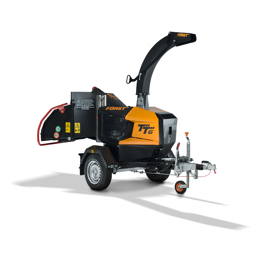 FORST TT6 Turntable Wheeled Woodchipper