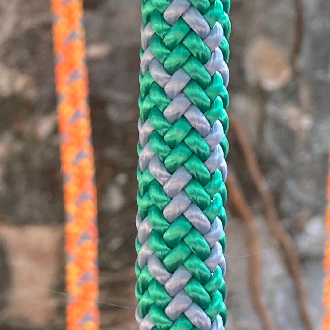 HARKIE Trojan Climbing Rope 11.7mm, 1 spliced eye, Orange