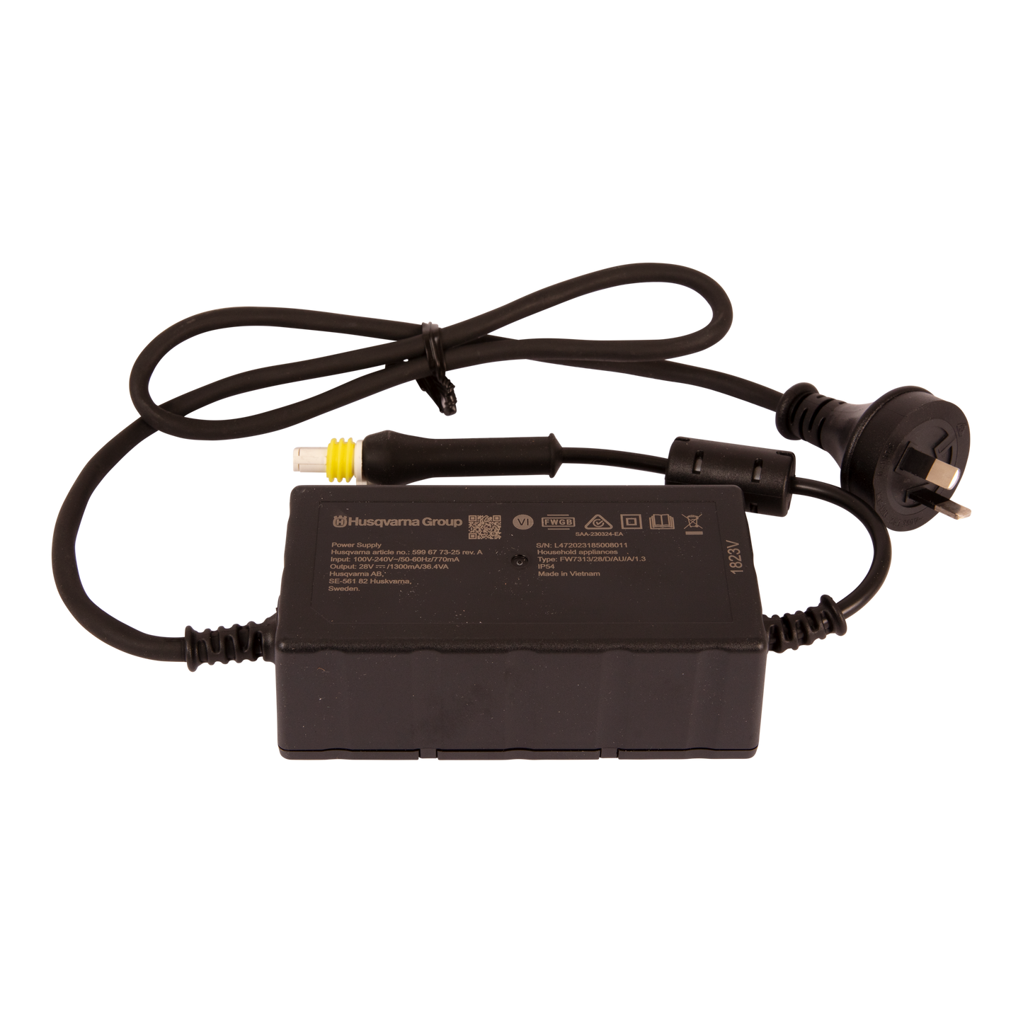 HUSQVARNA POWER UNIT POWER SUPPLY 1.3A A 599677325 / 599 67 73-25