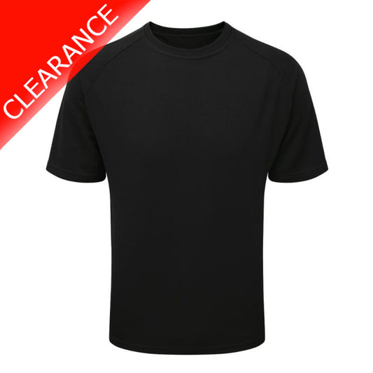 KEELA ADS 100 Plain Short Sleeve Top Black XL