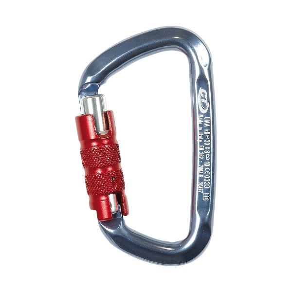 CLIMBING TECHNOLOGY D-Shape TG Karabiner 2C47700YRCCTSTD