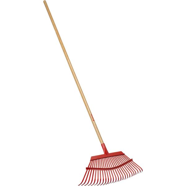 CORONA Leaf Rake Wooden Shaft - 19 inch