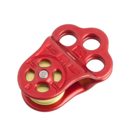 DMM Triple Attachment Pulley Red PUL100RD Red