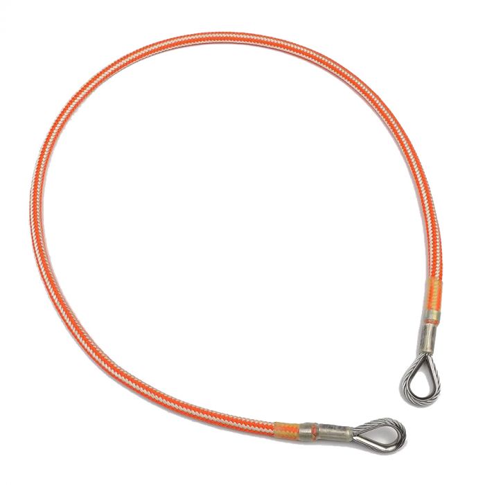 TEUFELBERGER flipLINE e2e 12.5mm White/Orange 3.1m