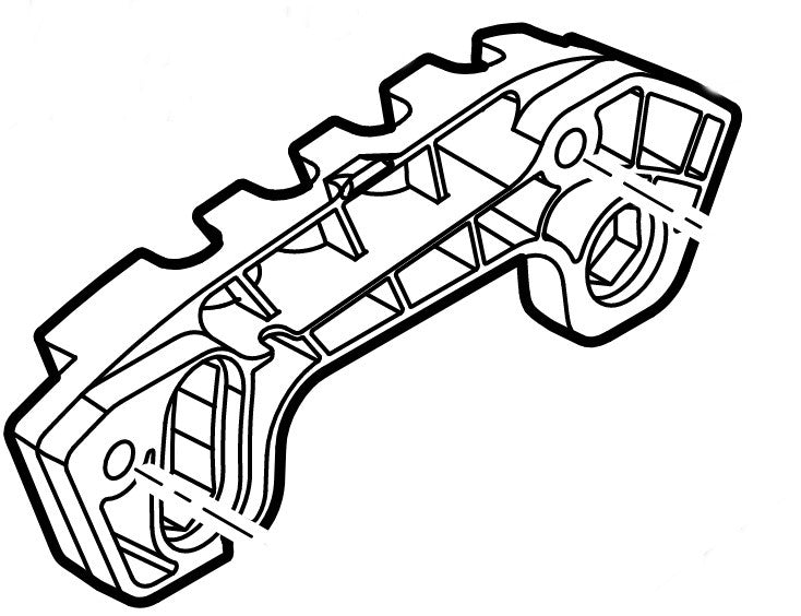 STIHL Notched quadrant 63837086200 / 6383 708 6200