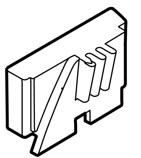 STIHL Notched quadrant 63207086200 / 6320 708 6200