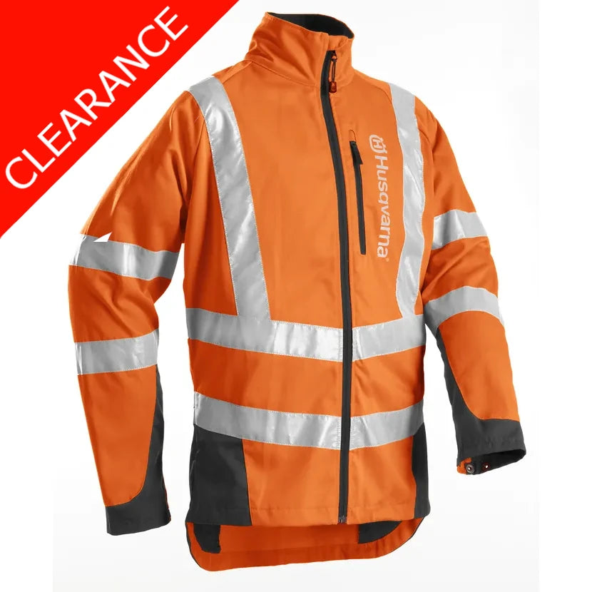 HUSQVARNA Hi-Viz Classic Forest Jacket - S or 2XL (CLEARANCE)