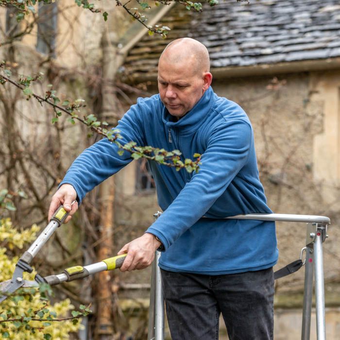 HENCHMAN Hi-Step Platform Ladder