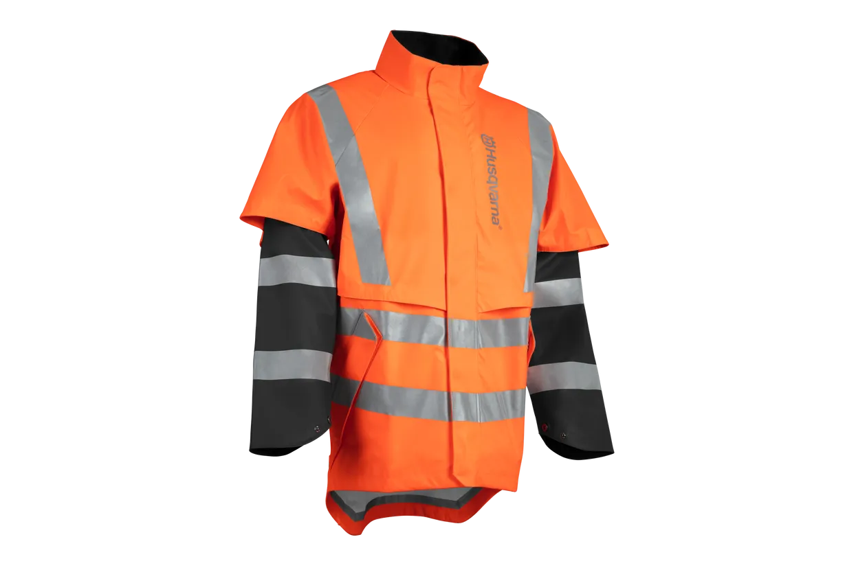 HUSQVARNA Functional Rain Jacket - Hi Vis