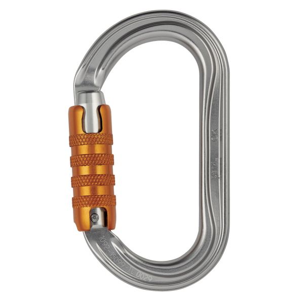 PETZL Ok Triact-lock Gray M33A TL
