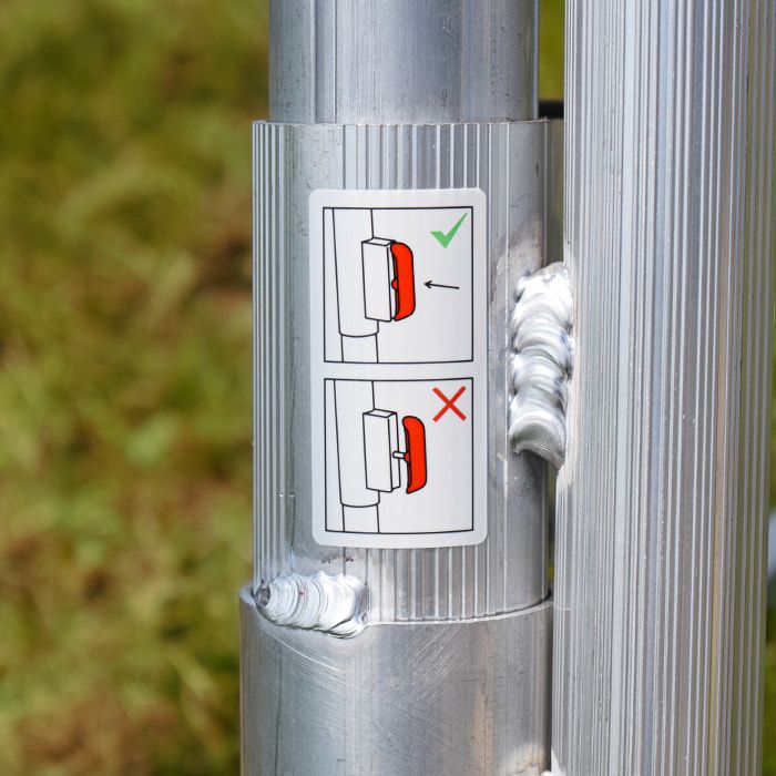 HENCHMAN Fully Adjustable Tripod Ladder