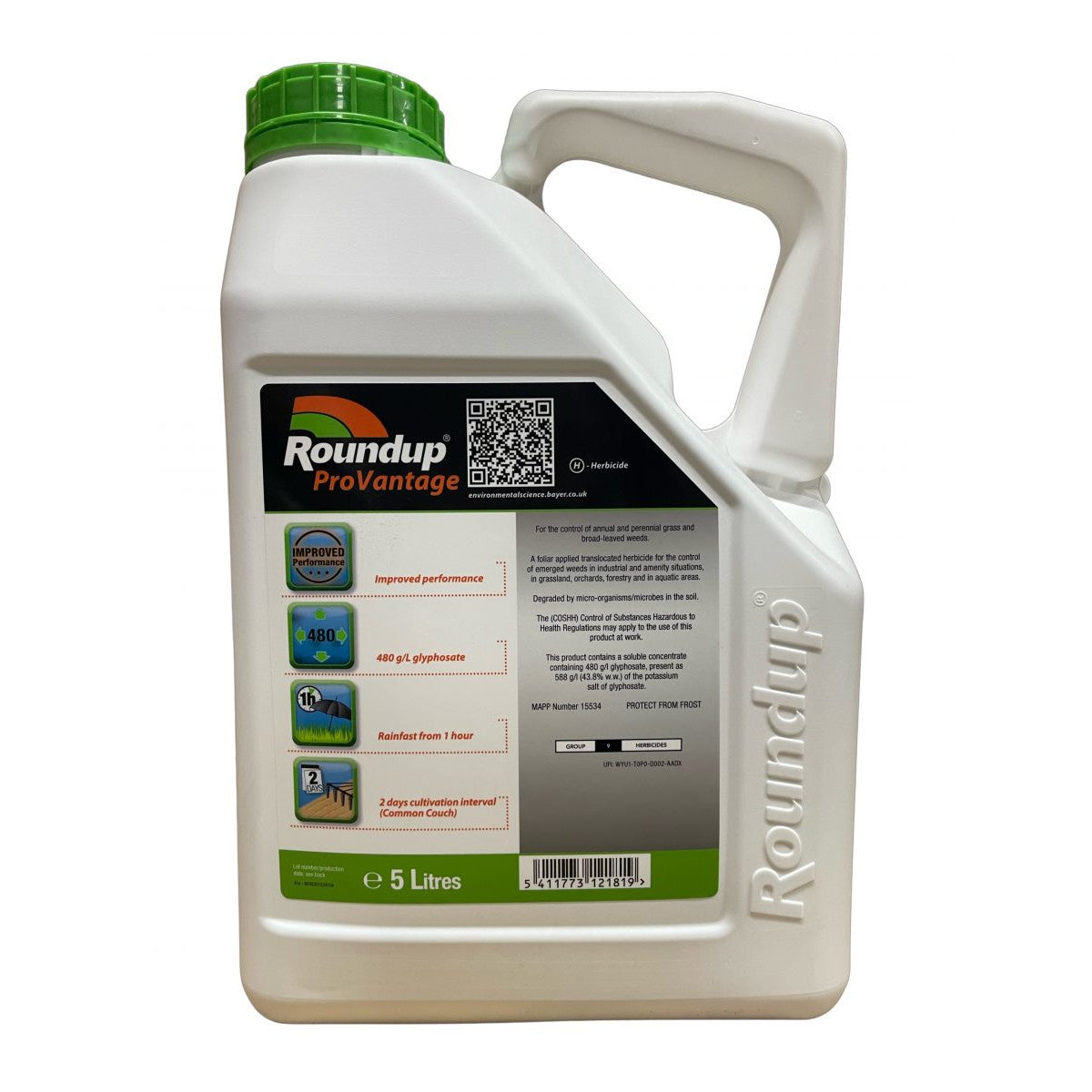 common forest herbicides FPG HERBICIDE ROUNDUP PROVANTAGE 480 5 Litre – Forest Park & Garden