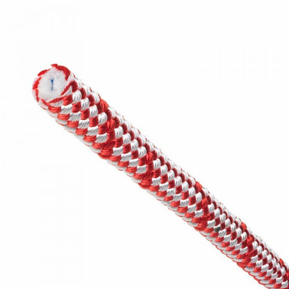 TEUFELBERGER Sirius Bull Rope with eye 12mm Red/White 50m 7380014