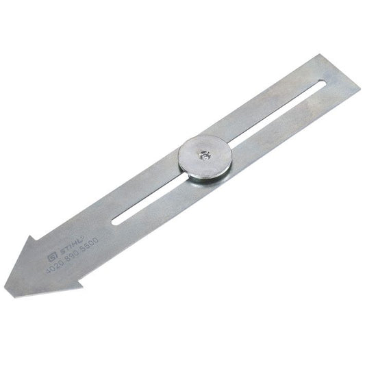 STIHL 2B brushknife sharpening template 40208905501 / 4020 890 5501