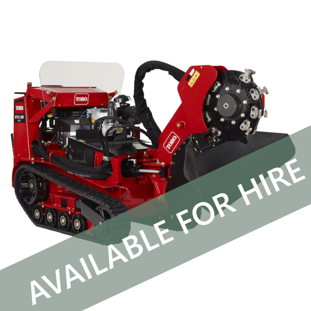 FPG HIRE (STX38) Tracked Stump Grinder Petrol - Excludes Grinder Guard
