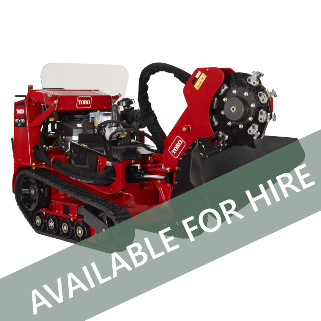 FPG HIRE (STX38) TRACKED STUMP GRINDER PETROL - EXCLUDES GRINDER GUARD