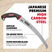 OREGON ARBORIST HAND SAW, CURVED, 13 INCH 600136