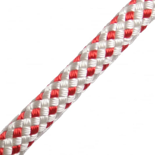 TEUFELBERGER Sirius Bull Rope 12mm Red/White 60m