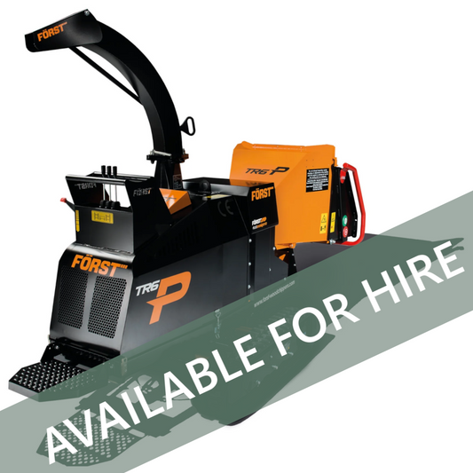 FPG HIRE (TR6P) TRACKED WOODCHIPPER PETROL 6"