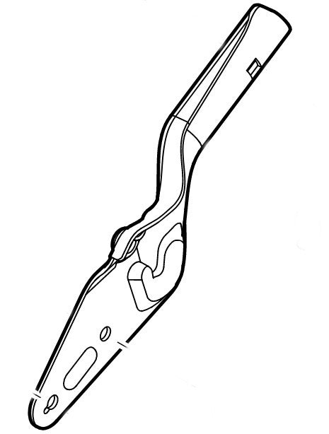 STIHL Handle lower section 63717634807 / 6371 763 4807
